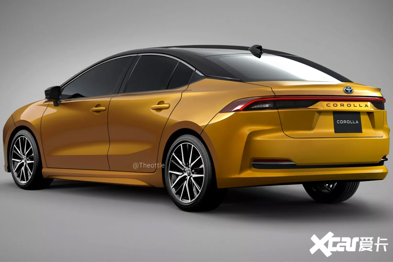 丰田新一代卡罗拉曝光！换自研15L引擎撞脸(图2)