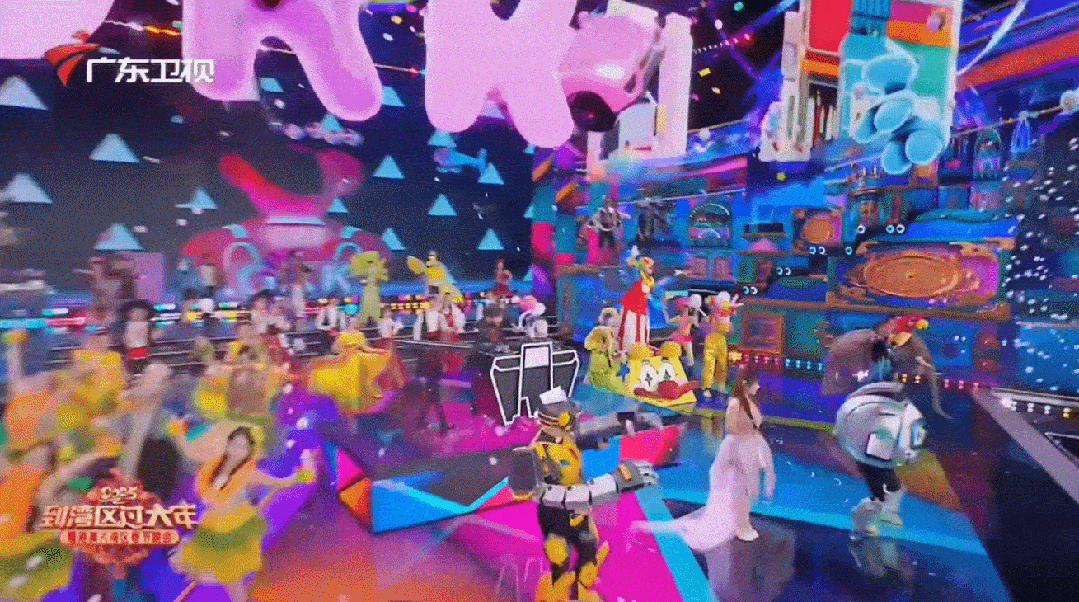 广东卫视春节晚会《OKK》采用强氧虚拟现实现场制作解决方案制作(图1)