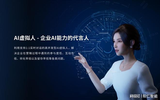 拟仁智能持续深耕高并发的AI数字人解决方案(图1)