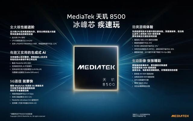 REDMI确定首发!联发科全新处理器亮相(图4)