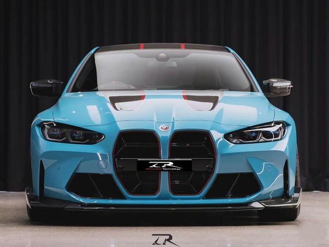 新一代宝马M4渲染图发布!大双肾被取消外形竟长得像野马?(图2)